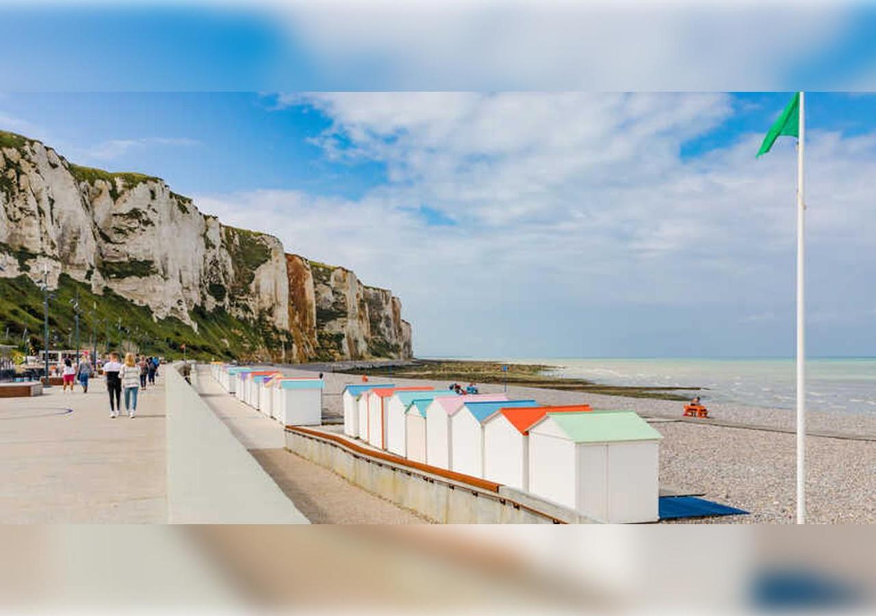 Maison De Charme A Dieppe, Confort Et Loisirs Luaran gambar