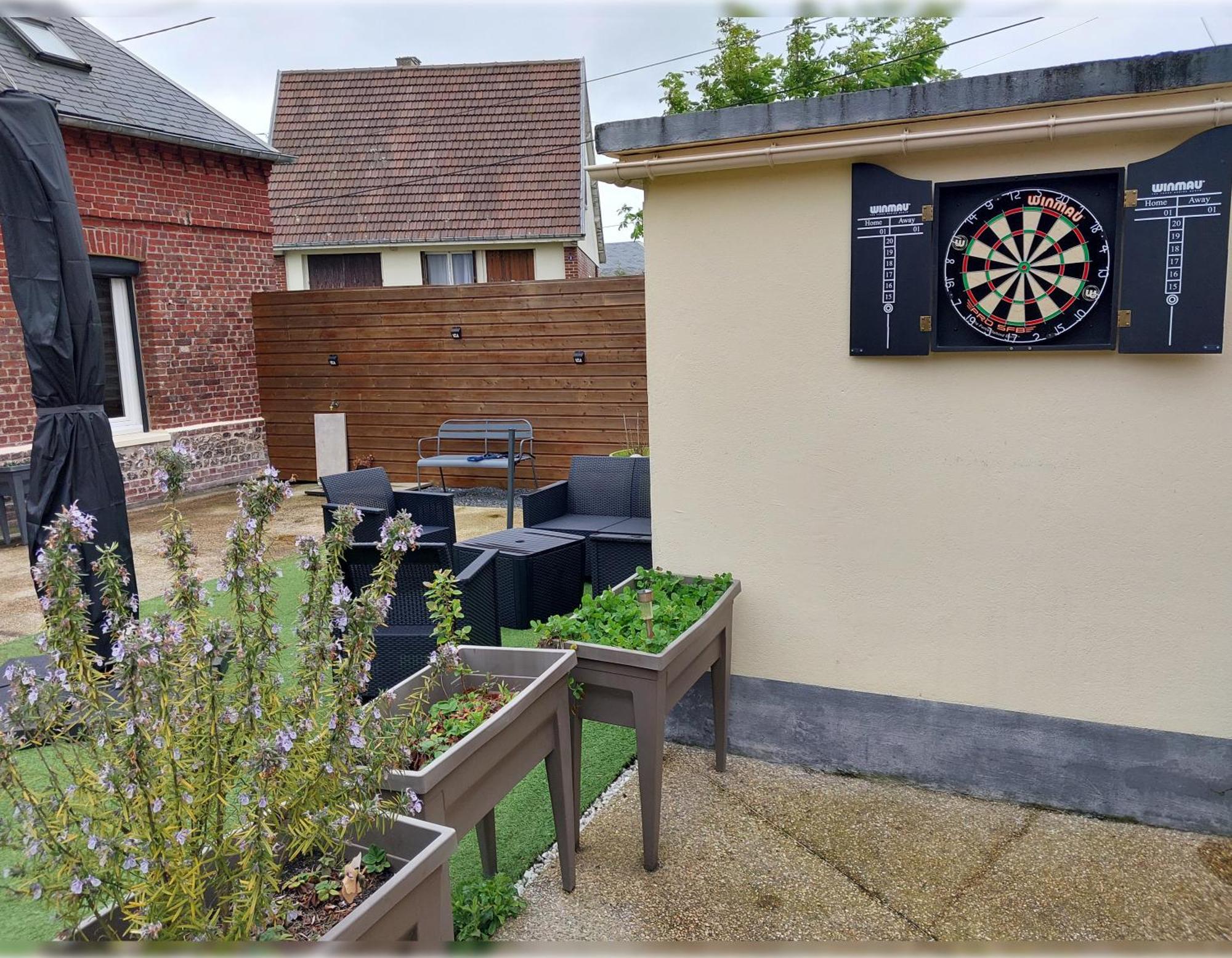 Maison De Charme A Dieppe, Confort Et Loisirs Luaran gambar